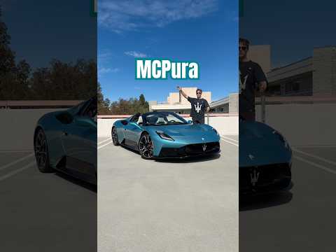Would you take the Maserati MCPura over the Ferrari 296 GTS or Lamborghini Temerario? #maserati thumbnail