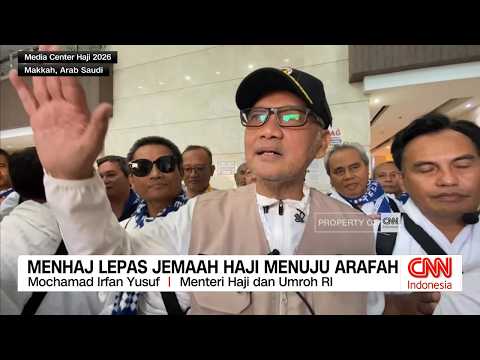 Menhaj Lepas Jemaah Haji Menuju Arafah thumbnail