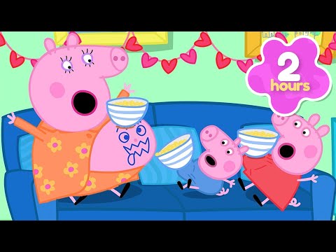 Mummy Pig's Sweet PREGNANCY Memories 🤰🧡 BRAND NEW Peppa Pig Tales Episodes | 2 Hours thumbnail