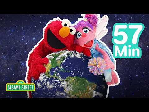 Earth and Planets with Elmo and Friends! 🌎⭐🌙 | 1 HOUR | Sesame Street thumbnail