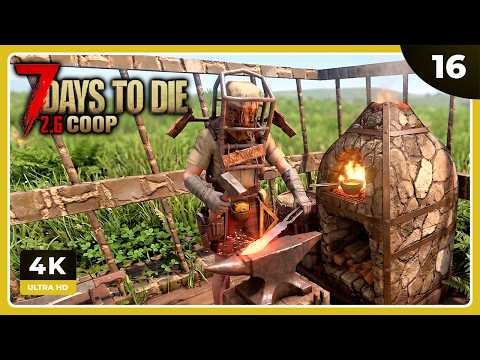 7D2D #16 | TENEMOS FORJA COMPLETA | 7 DAYS TO DIE Gameplay Español thumbnail