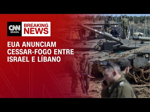 Líbano e Israel concordam com cessar-fogo mediado pelos EUA | CNN PRIME TIME thumbnail