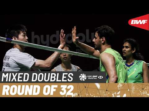 POLYTRON Indonesia Open 2026 | Kapoor/Gadde (IND) vs Yang/Hu (TPE) | R32 thumbnail