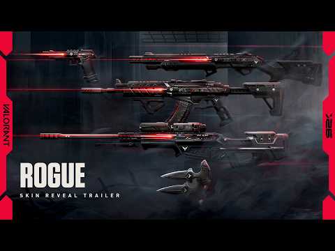 STAY SHARP // Rogue Skin Reveal Trailer - VALORANT thumbnail