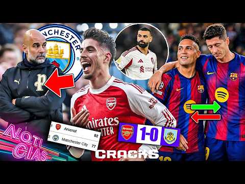 Arsenal a nada del título ¡Se va Pep! | Esto piensa Mou del Madrid |¿Lautaro x Lewy? | Salah explota thumbnail