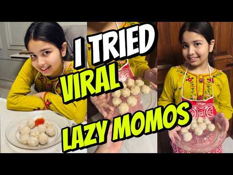 Aayat Arif II I Tried viral LAZY MOMO( Honest Review) II vlog thumbnail