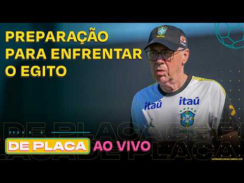 TREINO DO BRASIL REVELOU PISTAS? ANÁLISE DA PREPARAÇÃO PARA ENFRENTAR O EGITO | De Placa (04/06/26) thumbnail