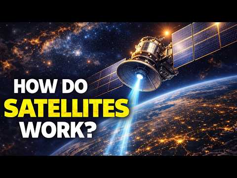 How Satellites Work – Orbits, Communication, GPS, Signal Transmission and Space Technology Explained thumbnail