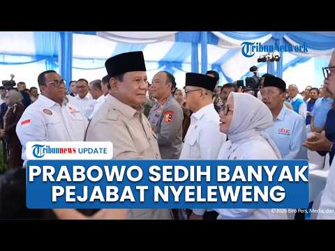 Prabowo Akui Sedih hingga Geleng-geleng Kepala, Tiap Hari Dapat Laporan Pejabat yang Nyeleweng thumbnail