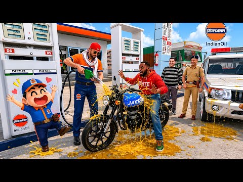 🤯Jack Or Shinchan Open Big PETROL PUMP ⛽💥 Indian Theft Aura Simulator 😍💥 thumbnail