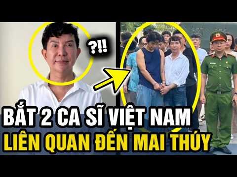 Bắt ca sĩ LONG NHẬT và ca sĩ SƠN NGỌC MINH vì liên quan đến 'MAI THÚY' | Tin 3 Phút thumbnail