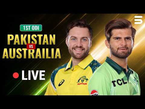 Live | Pakistan vs Australia | Match 01 | ODI Series 2026 | PCB | M9J1U thumbnail