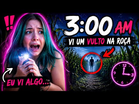 A GENTE ESCUTOU ALGO NA ROÇA ÀS 3H DA MADRUGADA… 😨😭 thumbnail