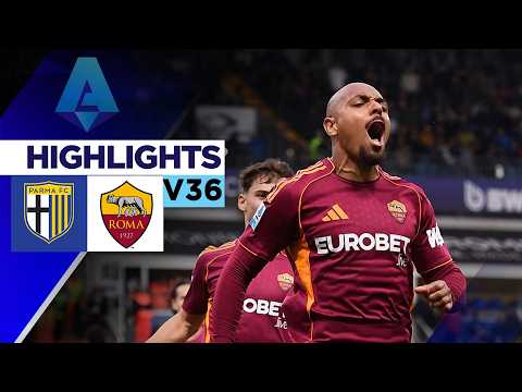 Highlights PARMA - AS ROMA | Ngược dòng ngoạn mục phút bù giờ, tiếp đà thăng hoa | Serie A 2025/26 thumbnail