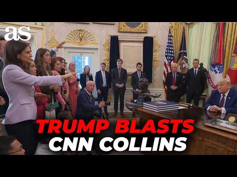 Trump TELLS Kaitlin Collins "BE QUIET" and "YOU SHOULD BE ASHAMED OF YOURSELF" — The Full Exchange thumbnail