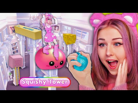I Added A DTI SQUISHY TOWER w/ An INSANE Challenge! | ROBLOX Dress to Impress thumbnail