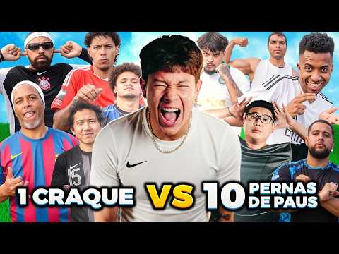 SERÁ QUE 1 CRAQUE VENCE 10 PERNAS DE PAU?? 😱 thumbnail