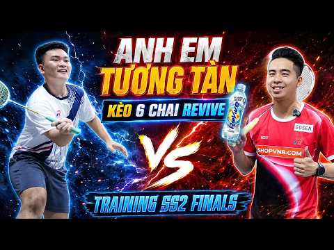 "Anh Em Tương Tàn" Kèo 6 Chai Revive: SĨ PHƯƠNG vs NHU SMOKE | Training Cầu Lông SS2 Kết thumbnail