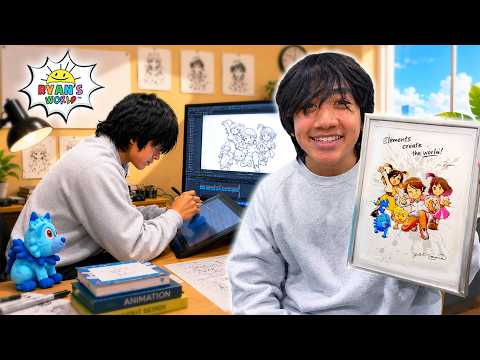 Ryan Gets an Exclusive Tour at the Toei Animation Studio with a Sneak Peak of ELEMON Season 2! thumbnail