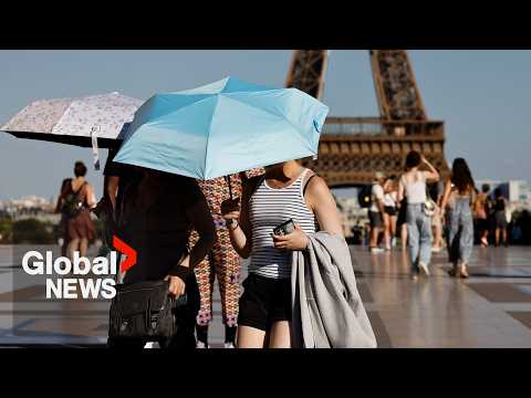 7 dead in France as “unprecedented” heatwave hits cities across Europe thumbnail