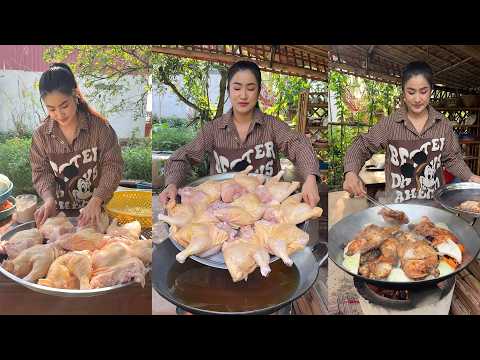 Yummy Roasted chickens cooking | Roasted chickens recipes thumbnail