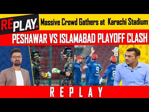 Massive Crowd Gathers at  Karachi Stadium | Peshawar vs Islamabad Playoff Clash | DN Sport thumbnail