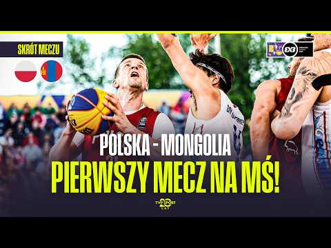 SKRÓT: POLSKA – MONGOLIA. BIAŁO-CZERWONI ZACZĘLI MISTRZOSTWA ŚWIATA W KOSZYKÓWCE 3x3 thumbnail