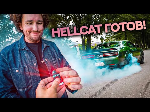 БАБУЛЯ катается на 800 сильном HELLCAT... — Ба, а что такое Лаунч? — Это когда пожрать хочется =) thumbnail