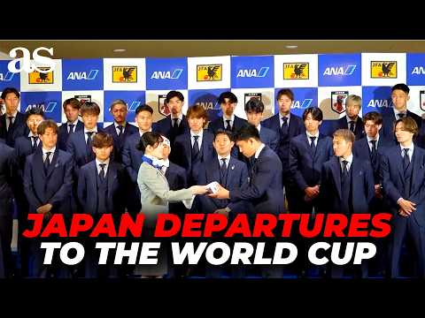 JAPAN national team departures to MEXICO ahead of 2026 WORLD CUP thumbnail