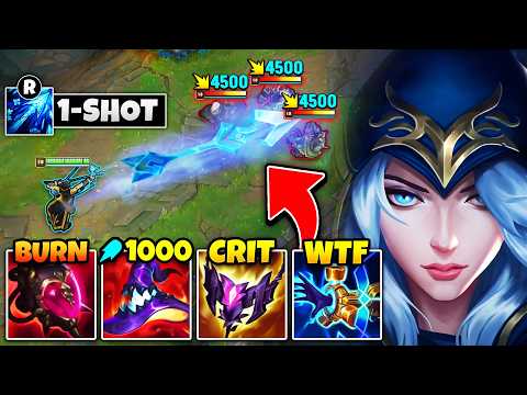 When Ashe hits 1000 AP you do NOT want to get hit by an Arrow... (CROSS MAP ONE SHOTS) thumbnail