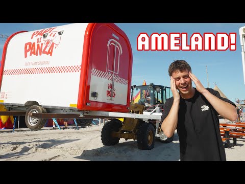 Wij gaan naar AMELAND met onze FOOD TRUCK!! (vlog 24) thumbnail