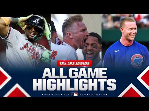 Highlights from ALL GAMES on 5/30 (Ronald Acuña Jr.'s two-homer game, Pete Alonso's walk-off, MORE!) thumbnail