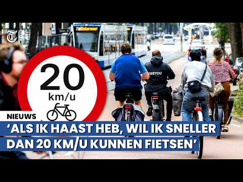 Maximumsnelheid voor fietsers in Amsterdam: ‘Overdreven’ thumbnail