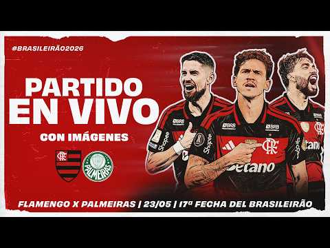 🔴 EN VIVO: FLAMENGO x PALMEIRAS | NARRACIÓN EN ESPAÑOL Y CON IMÁGENES | BRASILEIRÃO (23/05/26) thumbnail