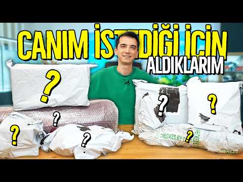 Canım İstediği İçin Aldıklarım! Toplu Paket Açılışı thumbnail