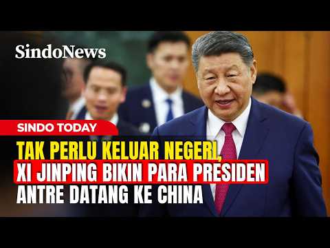 Tak Perlu Keluar Negeri, Xi Jinping Bikin Para Presiden Antre Datang ke China | Sindo Today | 16/05 thumbnail