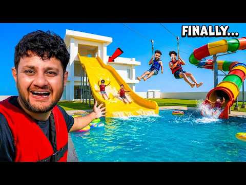 Our Personal Waterpark Is Open Again - आज से हमारा राज चलेगा 😎 | Day 70 thumbnail