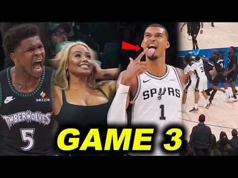 Alien mode si Wemby sa Game 3! Tanggal angas ni Edwards! Magkakagulo pa manununtok si Mcdaniels! thumbnail