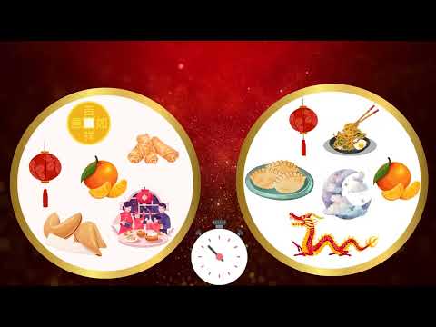 Chinese New Year Dobble Vocabulary Game | English Task thumbnail
