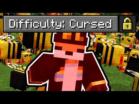 So I made a "Cursed" Difficulty in Minecraft... thumbnail