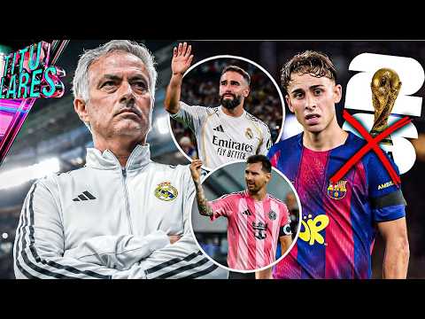 Adiós Carvajal, Hola Mourinho | Fermín no va al Mundial | ‘Bronca’ Messi-afición |¿Champions gratis? thumbnail