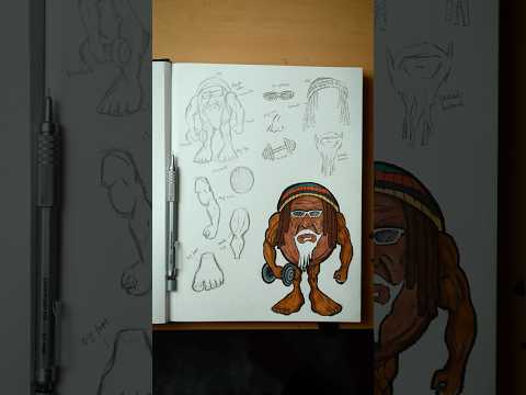 [ASMR] Drawing My BRAINROT Character (Coconut Bomboclat) thumbnail