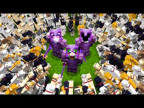 50 Cats vs Sweaty Minecraft SMP thumbnail