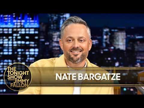 Nate Bargatze Gives Jimmy a Gift, Talks New Movie The Breadwinner (Extended) | The Tonight Show thumbnail