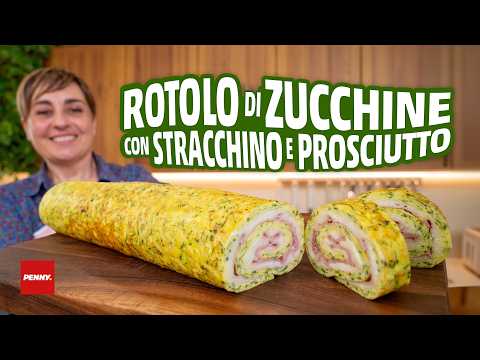 ROTOLO DI ZUCCHINE STRACCHINO E PROSCIUTTO Ricetta Facile - Fatto in Casa da Benedetta thumbnail
