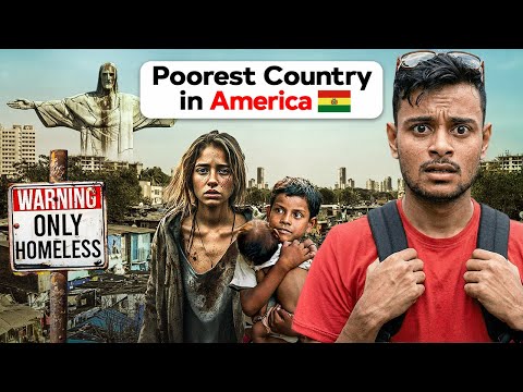 Surviving 24 hrs in poorest country in America : Bolivia 🇧🇴 thumbnail