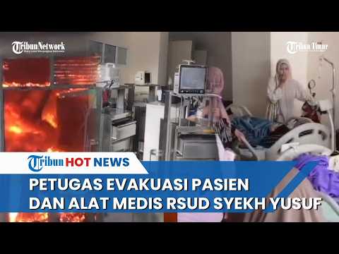 Dua Gedung RSUD Syekh Yusuf Gowa Terbakar Saat Salat Jumat, Pasien dan Alat Medis Dievakuasi thumbnail