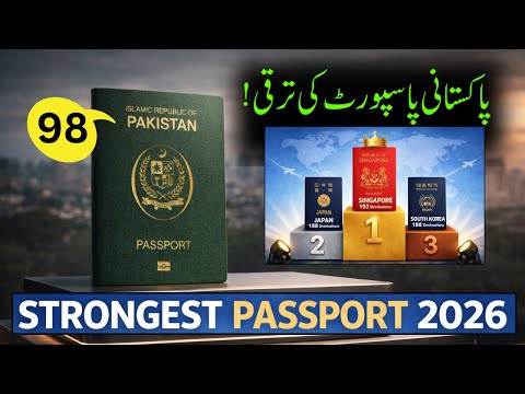 Good News for Pakistani Passport Holders? Strongest Passport Rankings 2026 thumbnail