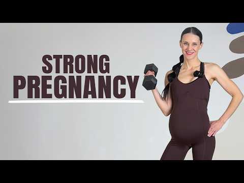 Pregnancy Dumbbell Workout | 30-Min Full Body Strength Training thumbnail
