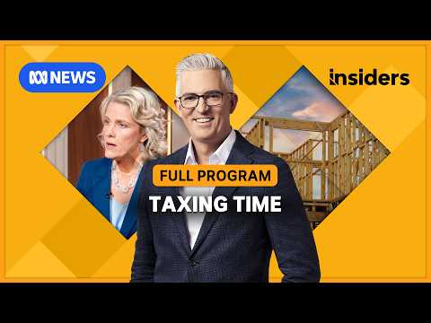 Housing supply and negative gearing | Insiders | ABC NEWS thumbnail